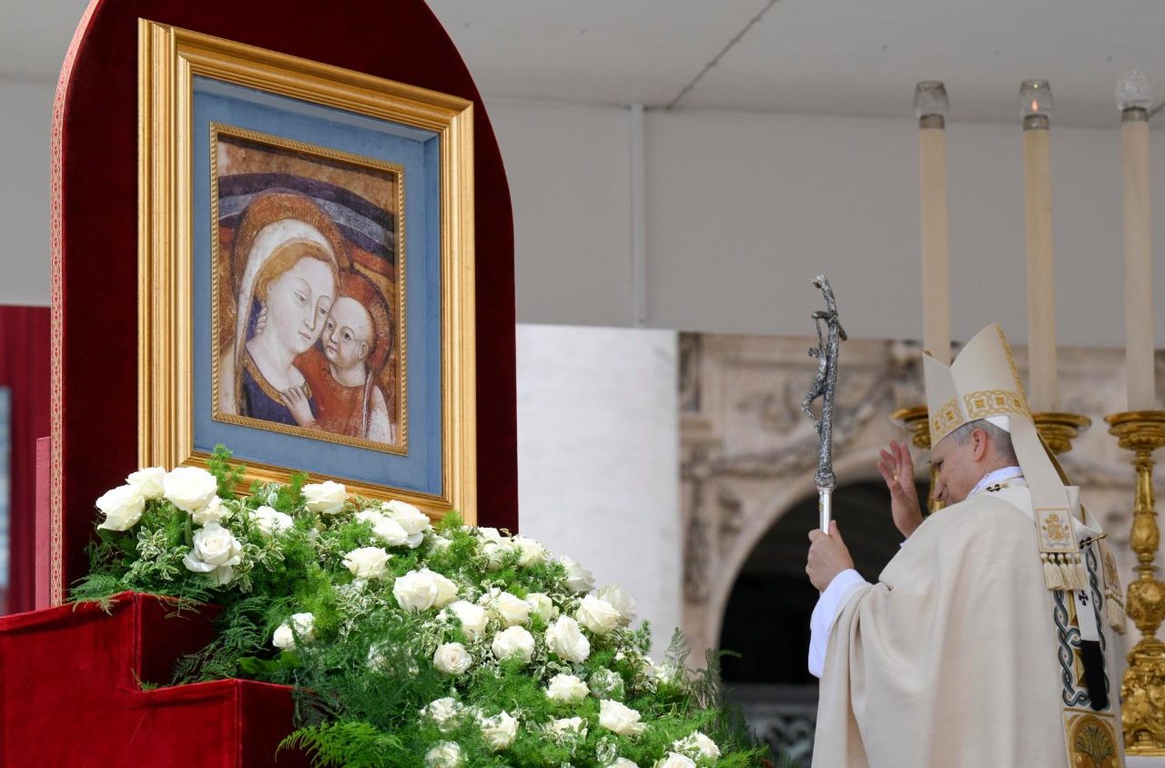 （圖／翻攝自X@Vatican Media）